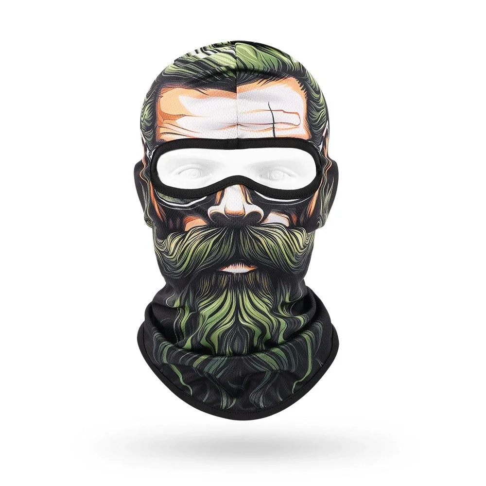 Forest Ranger BG-05 3D printed balaclava – product photo on white background