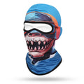 Shark Attack WC-29 3D printed balaclava – product photo on white background