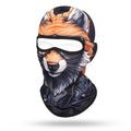 Brown Dog WC-13 3D printed balaclava – product photo on white background