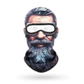 Grey Admiral BG-10 3D printed balaclava – product photo on white background