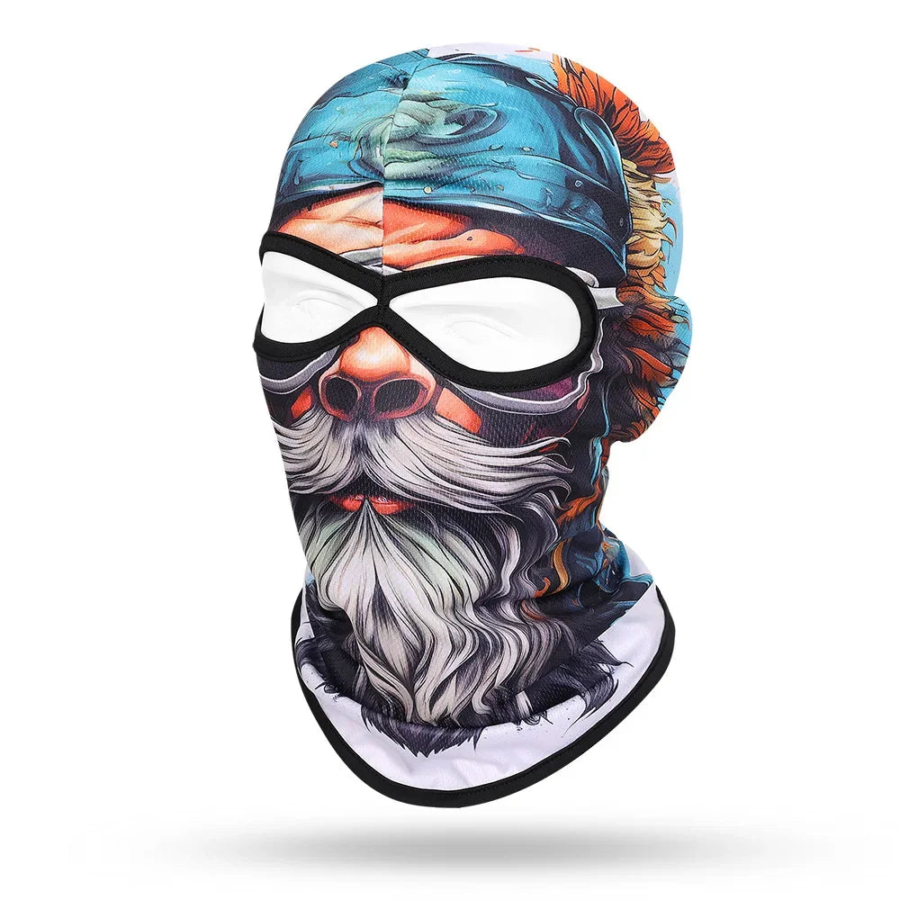 Old Pirate Skull SB-17 3D printed balaclava – product photo on white background