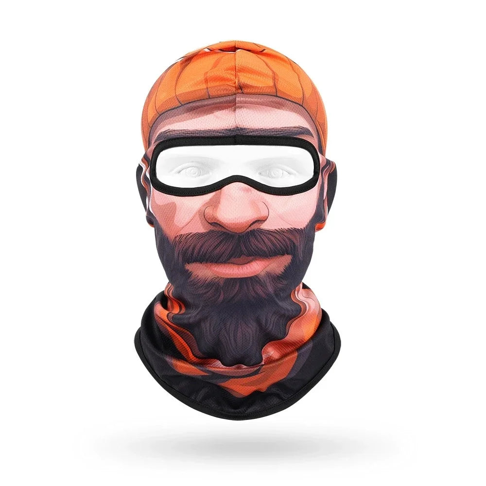 Ember Smoke BG-01 3D printed balaclava – product photo on white background