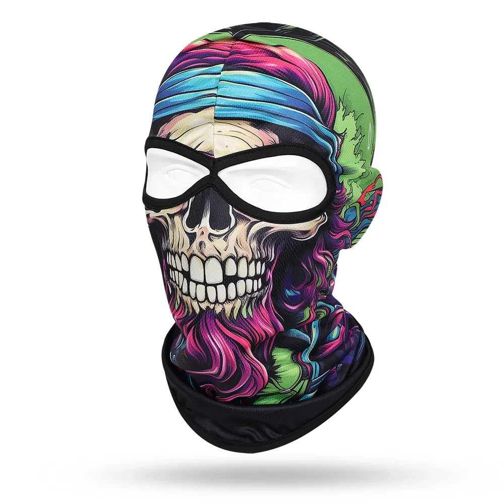 Candy Skull SB-20 3D printed balaclava – product photo on white background