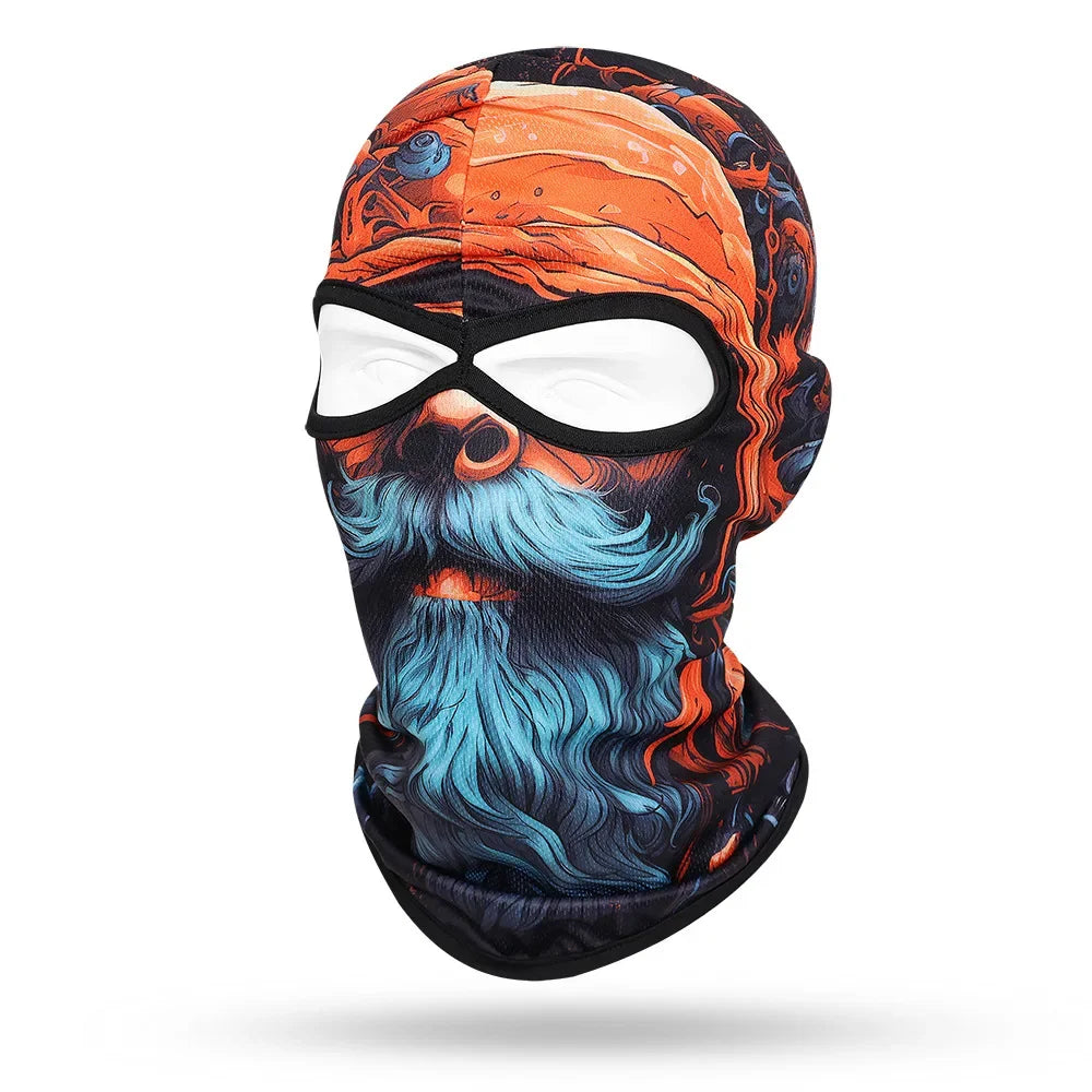 Sunset Skull SB-05 3D printed balaclava – product photo on white background