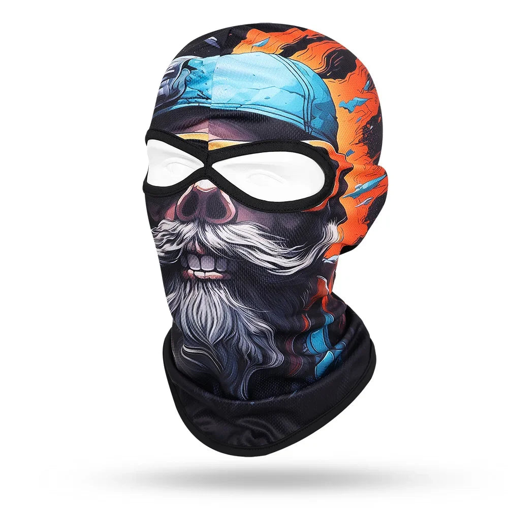 Skull Captain SB-23 3D printed balaclava – product photo on white background