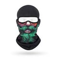 Lucky Green BG-30 3D printed balaclava – product photo on white background