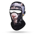 Snow Fox WC-07 3D printed balaclava – product photo on white background