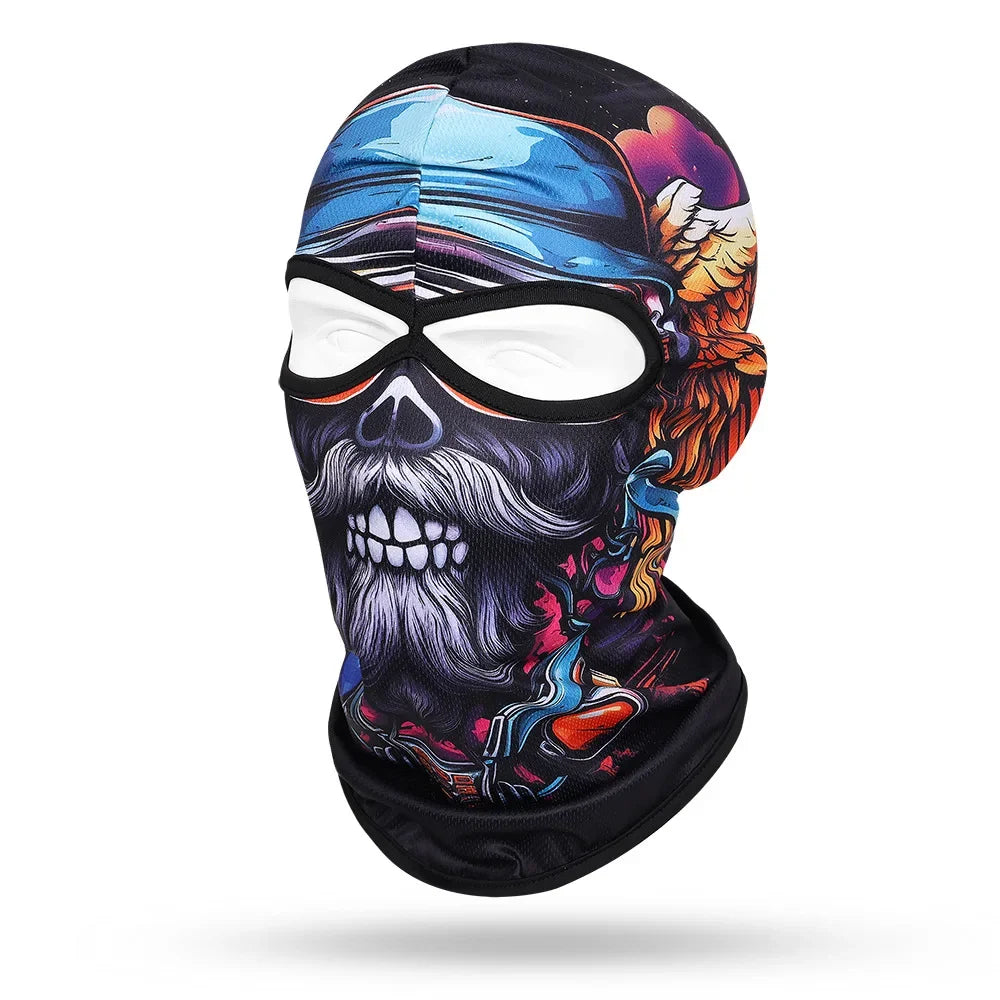 Night Skull SB-22 3D printed balaclava – product photo on white background