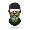 Jolly Green BG-09 3D printed balaclava – product photo on white background
