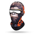 Orange Ape WC-02 3D printed balaclava – product photo on white background
