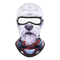 Polar Bear WC-26 3D printed balaclava – product photo on white background