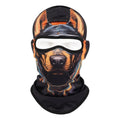 Fire Cat WC-34 3D printed balaclava – product photo on white background