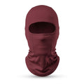 HeatWave Burgundy Long HW-04 color-changing balaclava