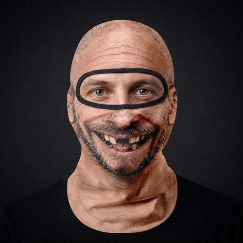 Bald Bob OM-06 3D printed balaclava, front view