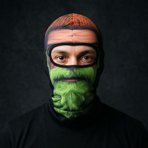 Green Lumberjack BG-02 – 3D Printed Balaclava