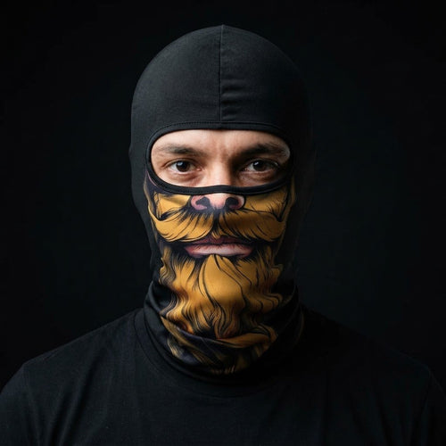 Beard Gang S-026 3D printed balaclava – front view