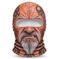 Tattoo Biker SF-02 3D printed balaclava – product photo on white background