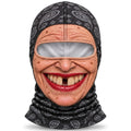 Gap Tooth Smile SF-15 3D printed balaclava – product photo on white background
