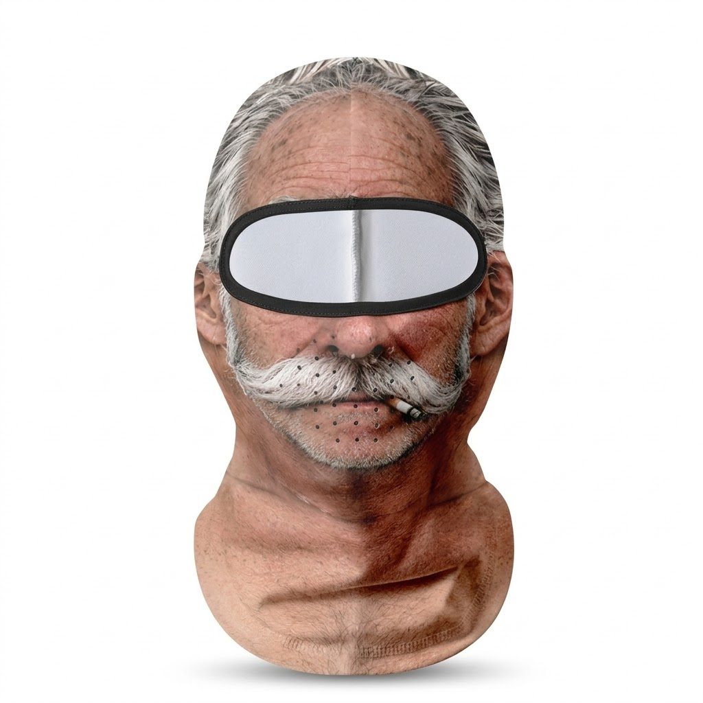 Old Sailor SF-20 3D printed balaclava – product photo on white background